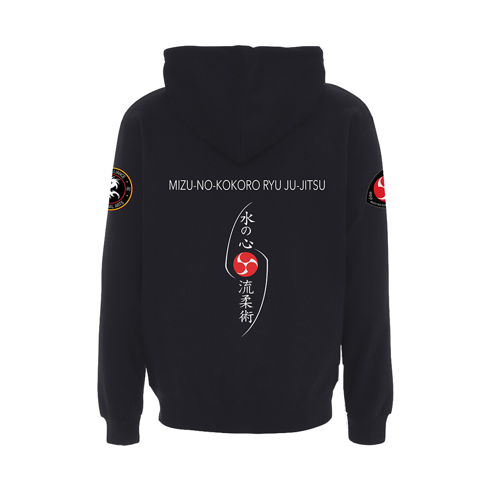 Mizu-No-Kokoro Ryu – Zip Hoodie W/4 Print - Billede 12