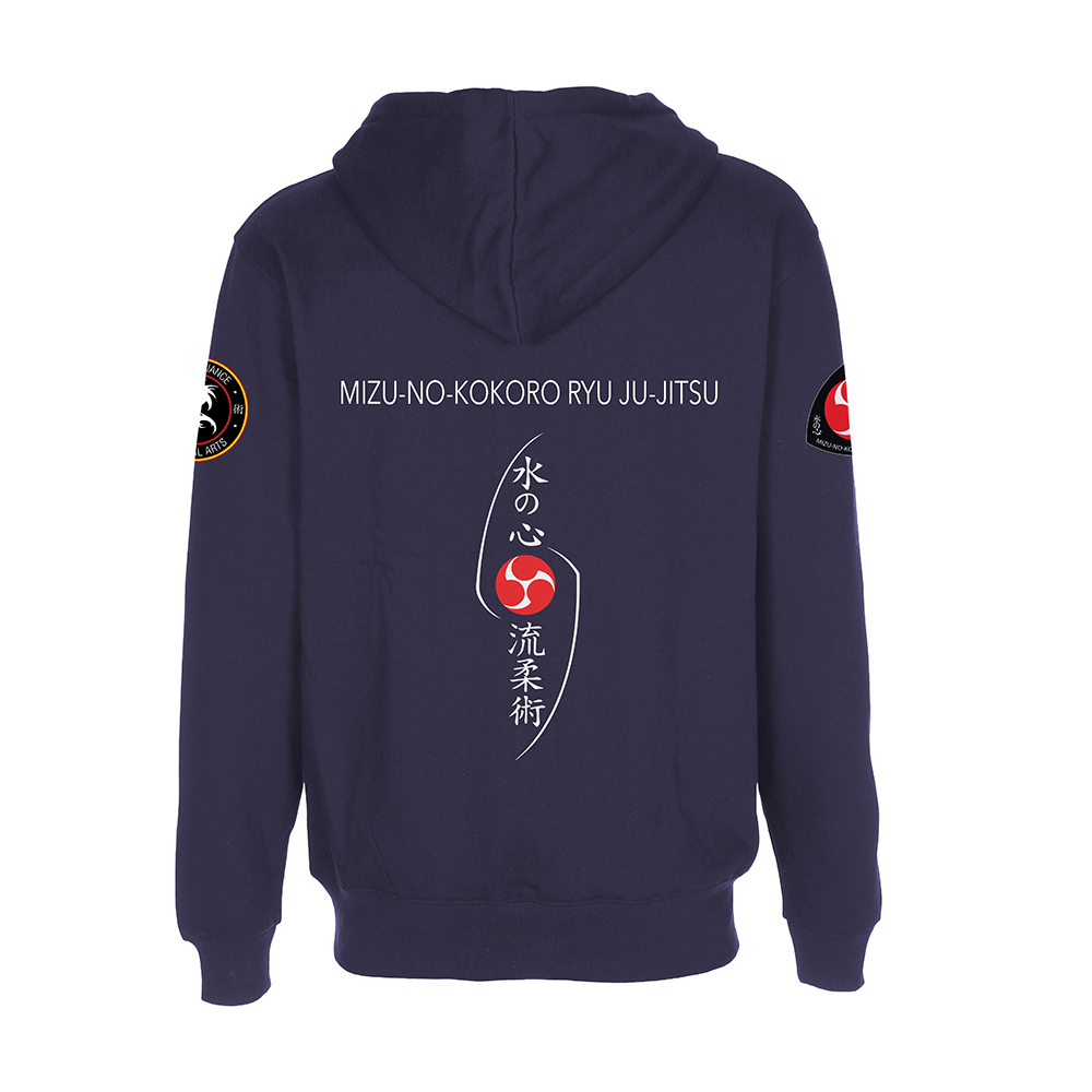 Mizu-No-Kokoro Ryu – Zip Hoodie W/4 Print - Billede 3