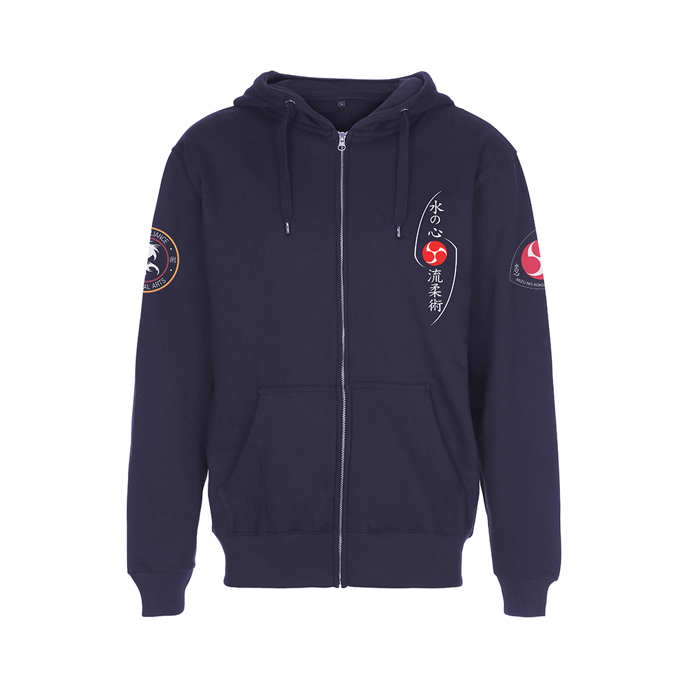 Mizu-No-Kokoro Ryu – Zip Hoodie W/4 Print