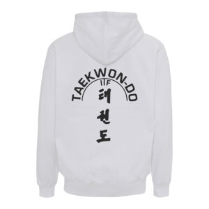Alternative view of ITF Hoodies Zip – Front & Back Print