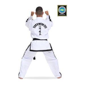 Alternative view of ITF Dobok Int Instructor Ribbed