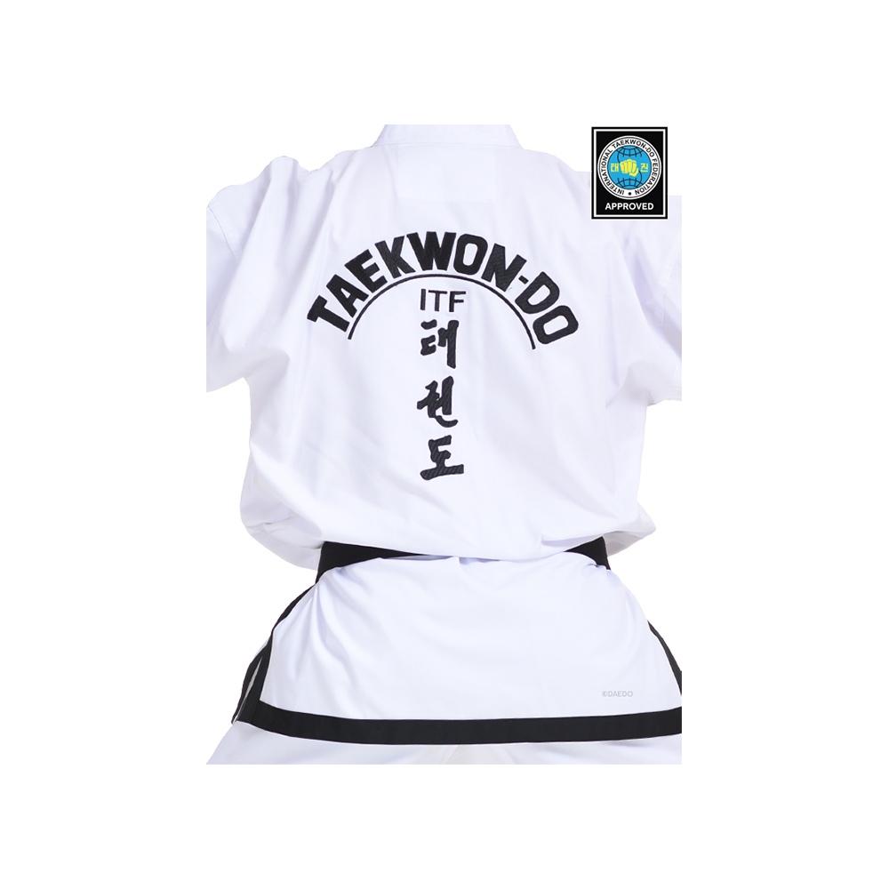 ITF Dobok Black Belt Twill - Billede 4