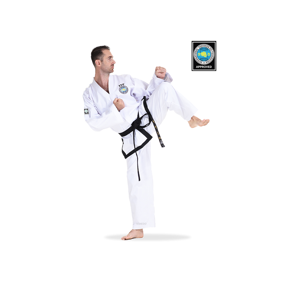 ITF Dobok Black Belt Twill