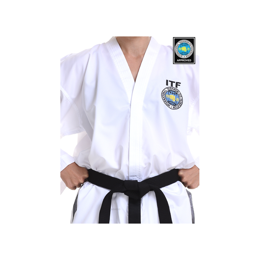 ITF Dobok Black Belt Ultra High-Tech - Billede 3