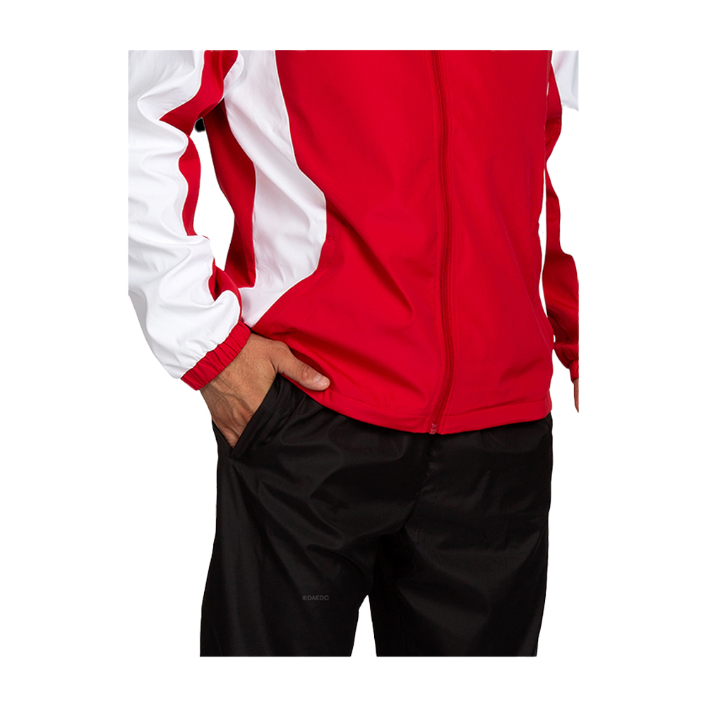 Daedo Tracksuit Hvid/Rød & Sort - Billede 2